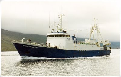 Første generasjon hekktrålere kom i bruk rundt 1970 