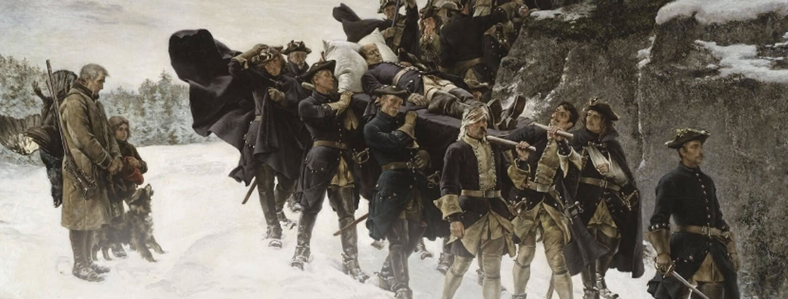 Kong Karl 12 død i 1718 Kong Karl 12 død i 1718